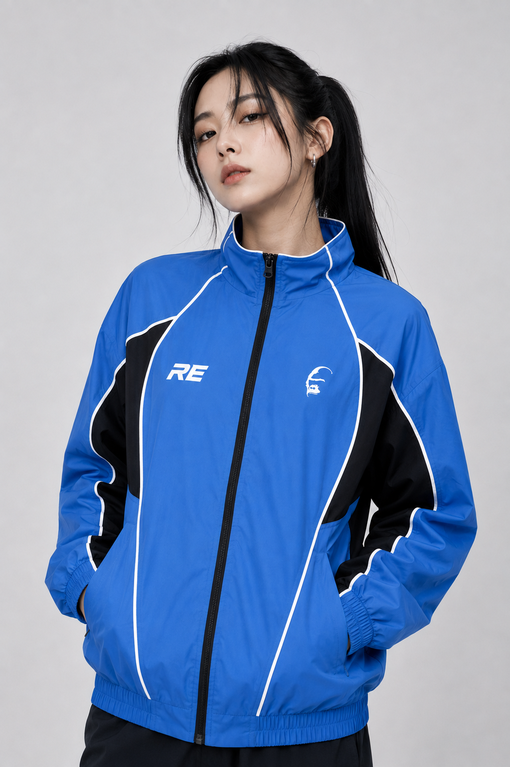 Re:jersey 바람막이 모델 목업